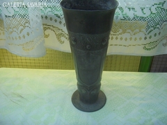 Ón váza - Jugendstil , dekorációval- 