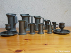 11 darabos ón készlet (9db mérő és 2db gyertyatartó)