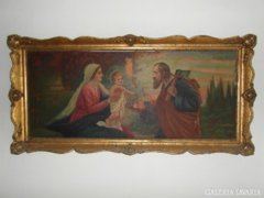 A "Szent család" - hatalmas olajfestmény A "Szent család" - hatalmas olajfestmény